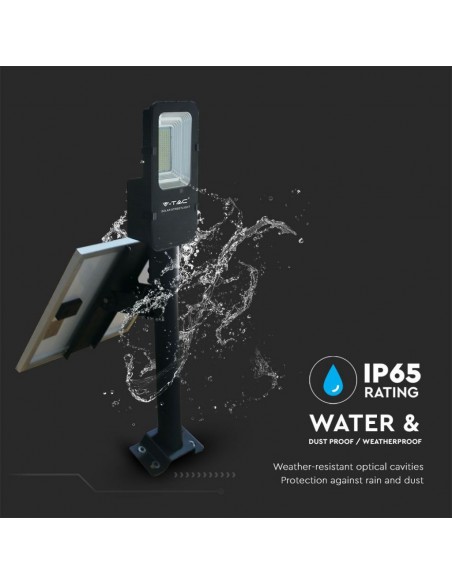 5502-Armatura Stradale LED SMD  con Pannello Solare e Telecomando-6