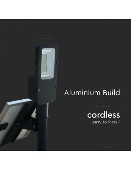 5502-Armatura Stradale LED SMD  con Pannello Solare e Telecomando-7