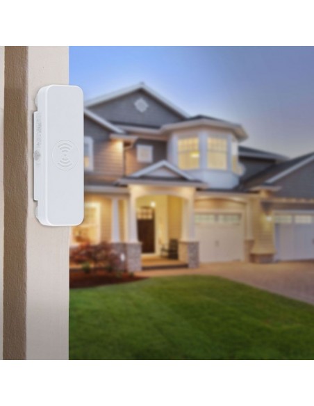 5571-Sensore di Movimento a Microonde  Montaggio a Plafone Colore Bianco Max  -3