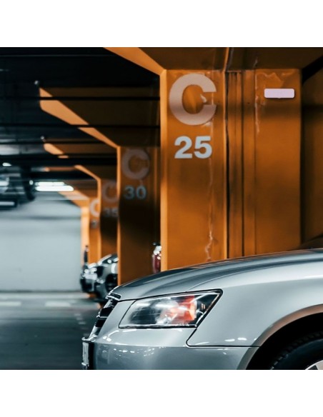 5571-Sensore di Movimento a Microonde  Montaggio a Plafone Colore Bianco Max  -4