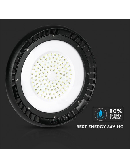 563-Campana Industriale LED Chip Samsung  LM/W UFO Driver MW Mean Well   Dimmerabile -6