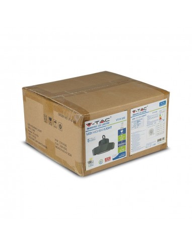 567-Campana Industriale LED Chip Samsung  LM/W UFO Driver MW Mean Well   Dimmerabile -2