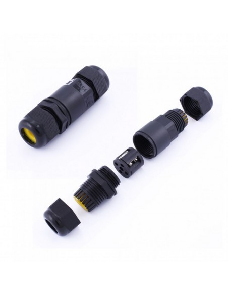 5977-Scatola di Derivazione con  Terminali - mm Colore Nero -1