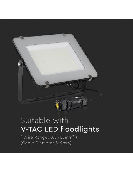 5977-Scatola di Derivazione con  Terminali - mm Colore Nero -6