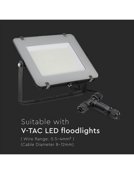 5978-Scatola di Derivazione con  Terminali - mm Colore Nero -6