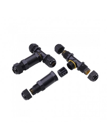 5978-Scatola di Derivazione con  Terminali - mm Colore Nero -7