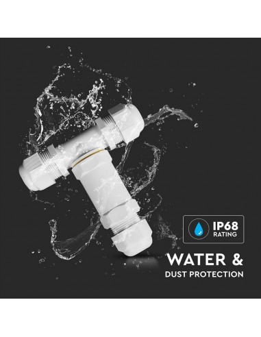 5979-Scatola di Derivazione con  Terminali - mm Colore Bianco -4