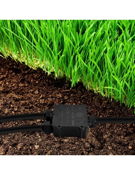 5980-Scatola di Derivazione con  Terminali -mm Colore Nero -3