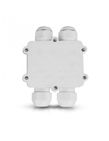 5983-Scatola di Derivazione con  Terminali -mm Colore Bianco -7