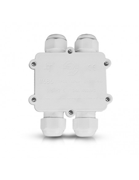 5983-Scatola di Derivazione con  Terminali -mm Colore Bianco -7