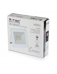 5984-Faro LED Smart SMD  RGB- controllo via Bluetooth tramite App Smart Light Colore Bianco -1 2