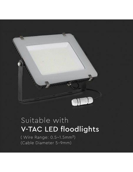 5986-Scatola di Derivazione con  Terminali -mm Colore Bianco -6