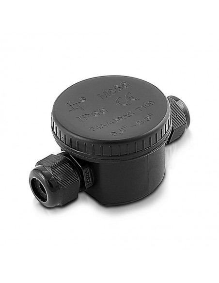 5987-Scatola di Derivazione con  Terminali -mm Colore Nero -1