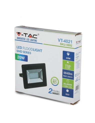 5992-Faro LED SMD  E-Series Colore Rosso -2