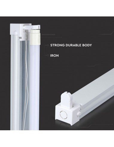 6054-Plafoniera LED Singola per T cm IP-3
