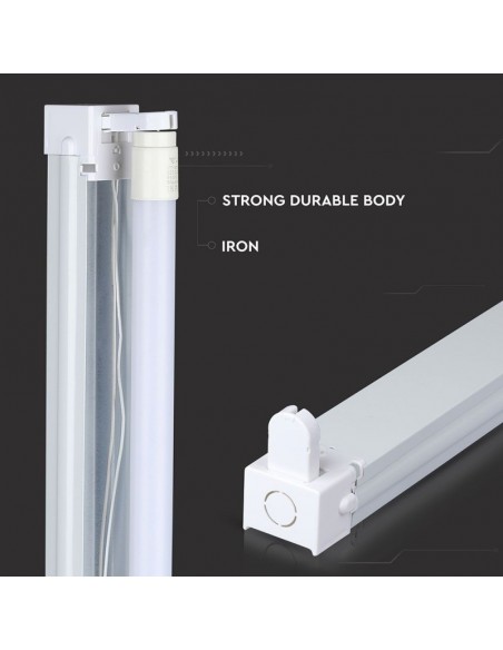 6054-Plafoniera LED Singola per T cm IP-3