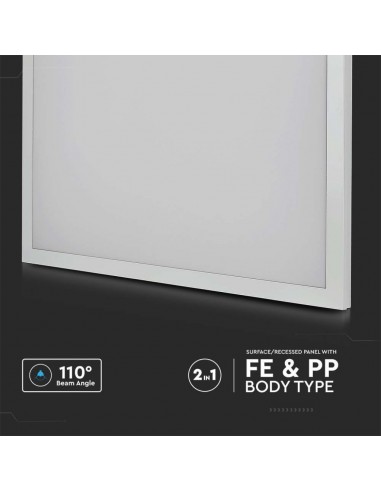 638021-Pannello LED  LM/W Installazione in da Incasso/Plafone-7