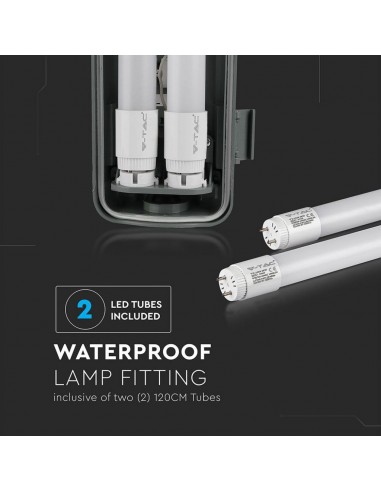 6388-Plafoniera LED Doppia Impermeabile  cm  -5