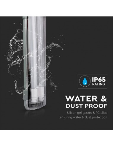 Plafoniera LED Doppia Impermeabile...