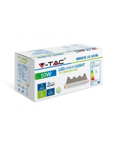 6403-Mini Pannello LED  Lineare Montaggio ad Incasso  Colore Bianco -1 2