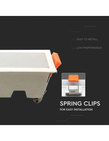 6403-Mini Pannello LED  Lineare Montaggio ad Incasso  Colore Bianco -7