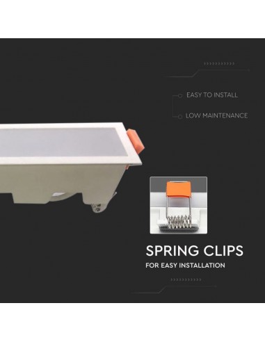 6406-Mini Pannello LED  Lineare Montaggio ad Incasso  Colore Bianco -7