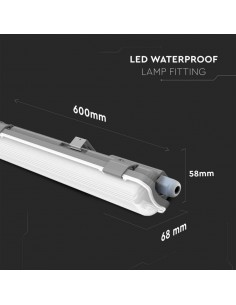 6459-Plafoniera LED con Tubo  cm  -1 2