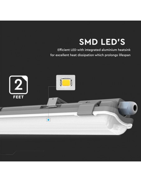 6459-Plafoniera LED con Tubo  cm  -4