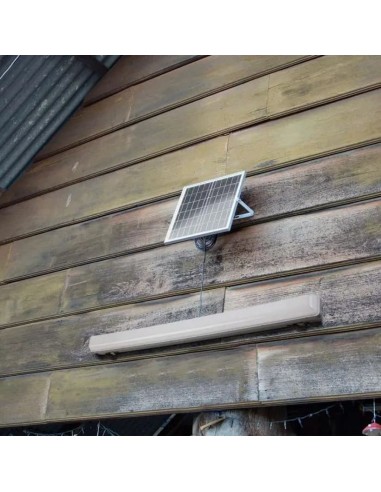 6500-Plafoniera LED Impermeabile  cm CCT in con Telecomando RF-4