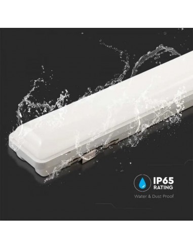 Plafoniera LED Impermeabile 18W 120cm...