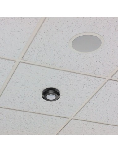 6607-Sensore di Movimento a Infrarossi  Montaggio a Plafone Colore Nero-4