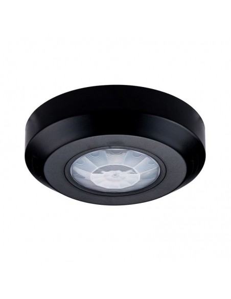 6607-Sensore di Movimento a Infrarossi  Montaggio a Plafone Colore Nero-6