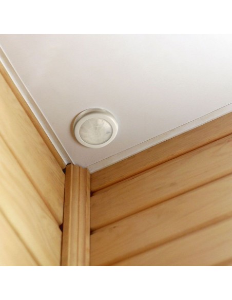 6608-Sensore di Movimento a Infrarossi  Montaggio a Incasso Colore Bianco-4