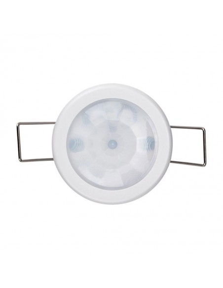 Sensore di Movimento a Infrarossi 360° Montaggio a Incasso Bianco