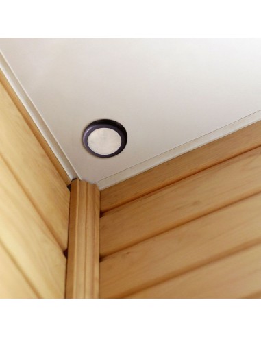 6609-Sensore di Movimento a Infrarossi  Montaggio a Incasso Colore Nero-4