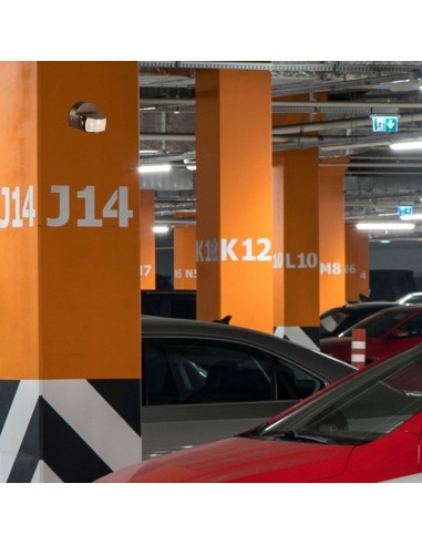 6610-Sensore di Movimento a Infrarossi / Montaggio a Parete Colore Nero -4