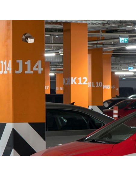 6610-Sensore di Movimento a Infrarossi / Montaggio a Parete Colore Nero -4