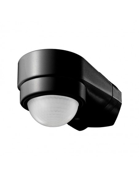 6612-Sensore di Movimento a Infrarossi  Montaggio a Parete Angolare Colore Nero-1