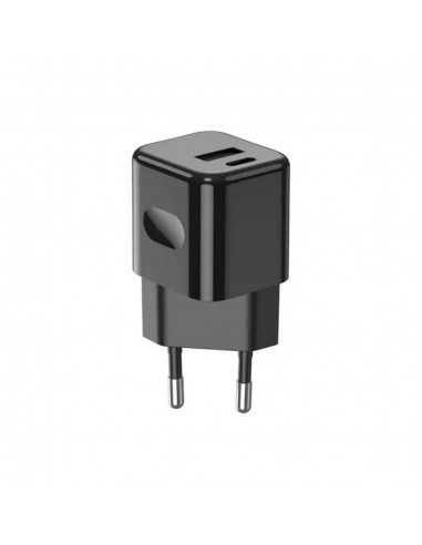 6677-Adattatore da Viaggio USB   PD QC Colore Nero-4