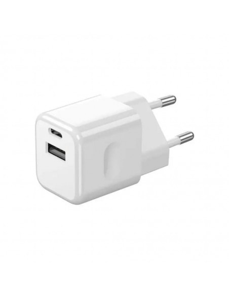 6678-Adattatore da Viaggio USB   PD QC Colore Bianco-3