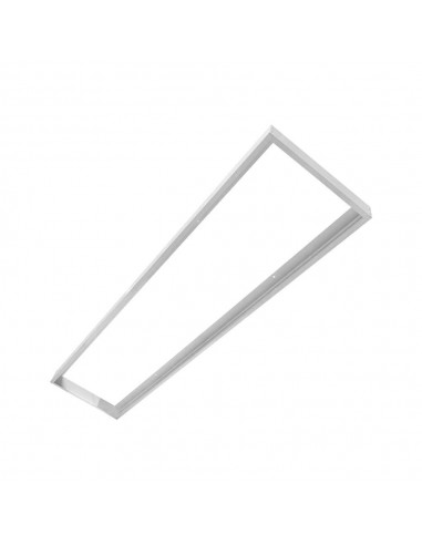 6708-Supporto per Montaggio a Plafone Pannelli LED xmm in Plastica Colore Bianco-2