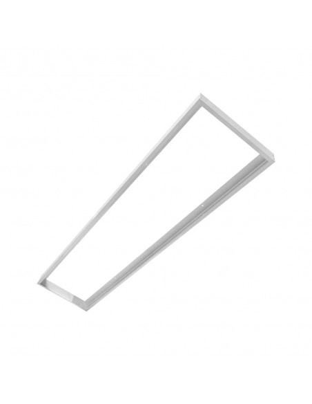 6708-Supporto per Montaggio a Plafone Pannelli LED xmm in Plastica Colore Bianco-2