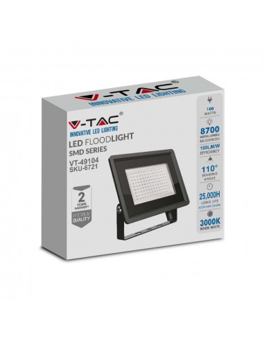 6721-Faro LED SMD  F-Series con Driver IC Integrato Colore Nero  -2