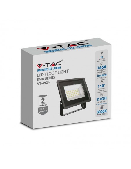 6737-Faro LED SMD  F-Series con Driver IC Integrato Colore Nero  -2