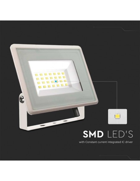 6742-Faro LED SMD  F-Series con Driver IC Integrato Colore Bianco  -7