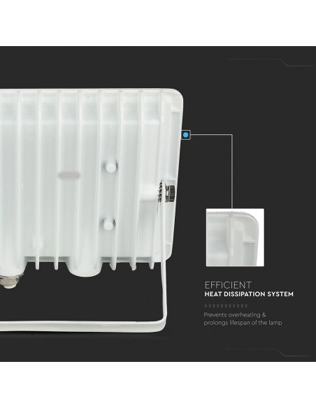 Faro LED SMD 20W F-Series con Driver IC Integrato Bianco 6500K IP65