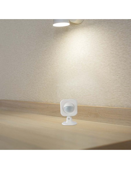 6781-Sensore PIR  Colore Bianco Con Controllo Wifi Compatibile con Google Home e Amazon Alexa-4