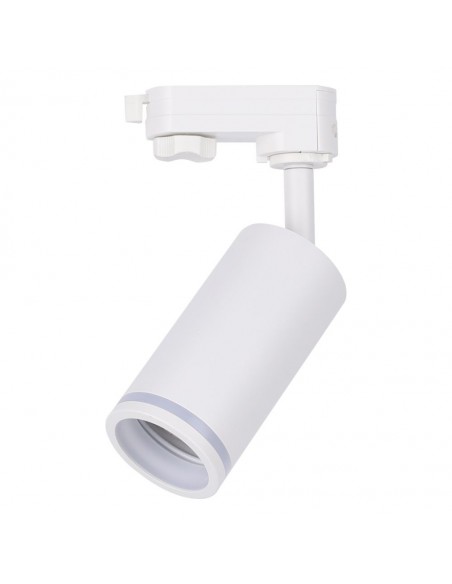 6783-Portafaretto LED per Binario Trifase GU Colore Bianco-1