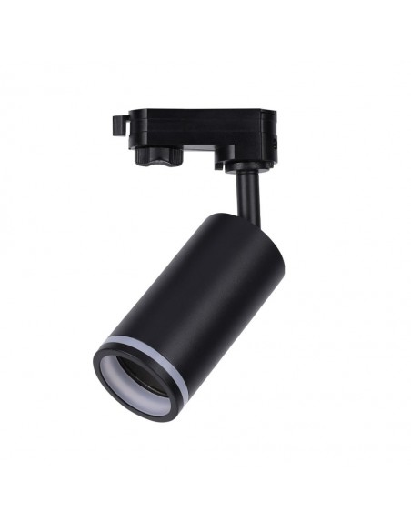 6784-Portafaretto LED per Binario Trifase GU Colore Nero-1