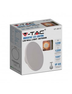 6785-Plafoniera LED Rotonda  Colore Bianco d mm h mm  -1 2